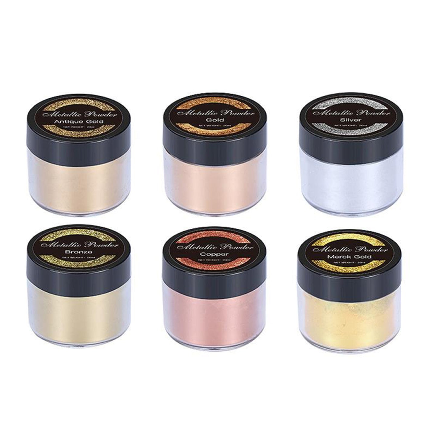 20ml Metallic Pigment Powder, Marble Metal Resin Pigment Powder, Resin Supplies