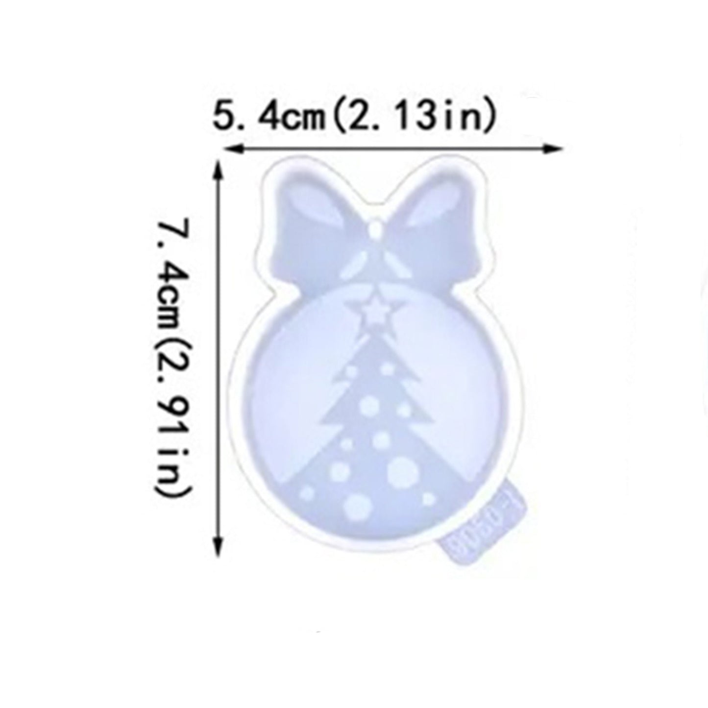 Christmas Tree Decortaion Silicone Mould, Christmas Bauble Mold, Christmas Tree Bauble Mold, Xmas Bauble Mold, Resin Supplies