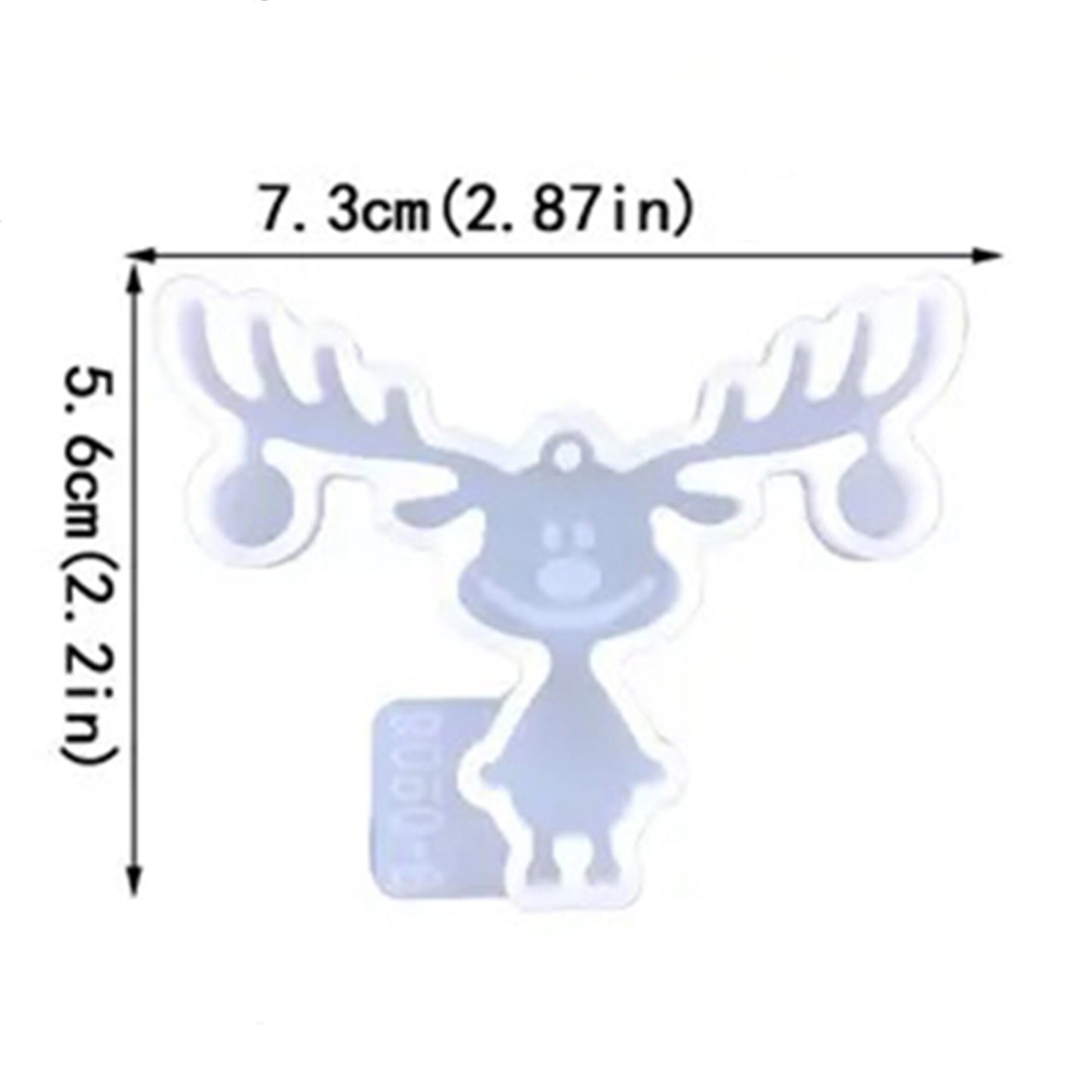 Christmas Tree Decortaion Silicone Mould, Christmas Reindeer Bauble Mold, Christmas Tree Bauble Mold, Xmas Bauble Mold, Resin Supplies