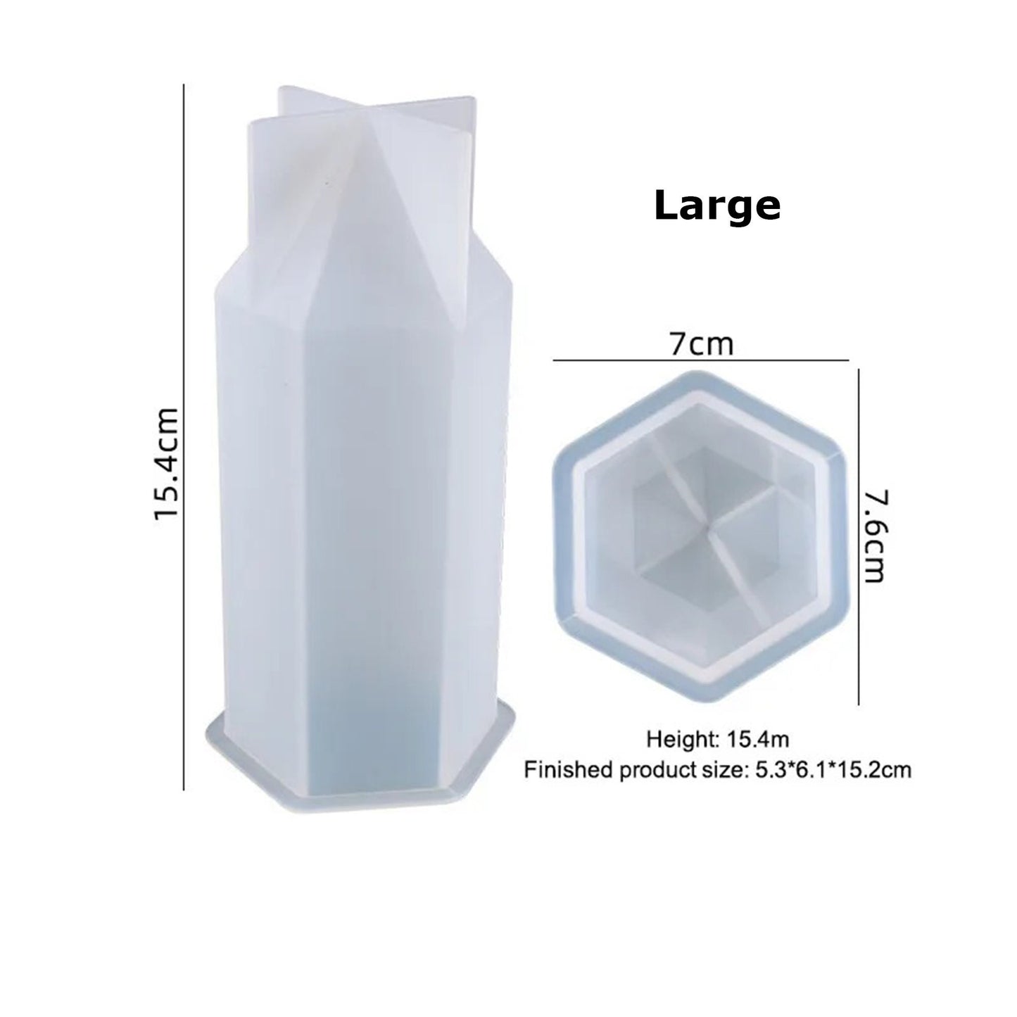 Large Crystal Point Resin Silicone Mould, Crystal Tower Epoxy Resin Mold, Quartz Crystal Stone Flower Preservation Mould, Resin Supplies