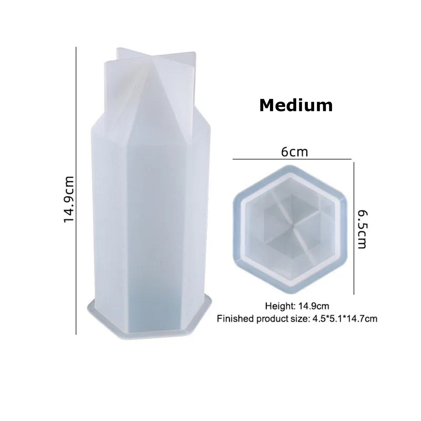 Large Crystal Point Resin Silicone Mould, Crystal Tower Epoxy Resin Mold, Quartz Crystal Stone Flower Preservation Mould, Resin Supplies