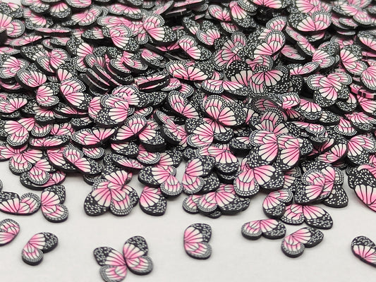 10g Butterfly Wings Clay Fimo Slices, Resin Craft Supplies, Nail Art, Polymer Clay Slices, Slime Supplies, Epoxy Resin Filler, Nail Art