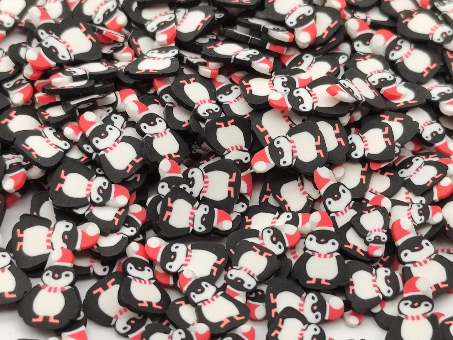 10g Penguin Clay Fimo Slices, Resin Craft Supplies, Nail Art, Polymer Clay Slices, Slime Supplies, Epoxy Resin Filler, Resin Supply