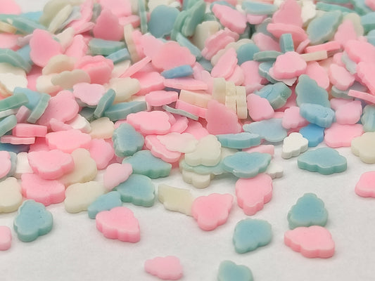 10g Cloud Pastel Clay Fimo Slices, Resin Craft Supplies, Nail Art, Polymer Clay Slices, Slime Supplies, Epoxy Resin Filler, Nail Art