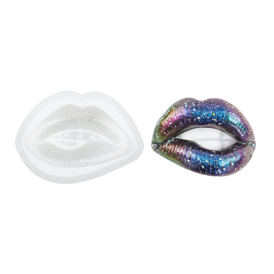 Lips Keychain Silicone Mould, 3D Lips Epoxy Resin Mold, Lips Candle Mould, Lips Soap Mold