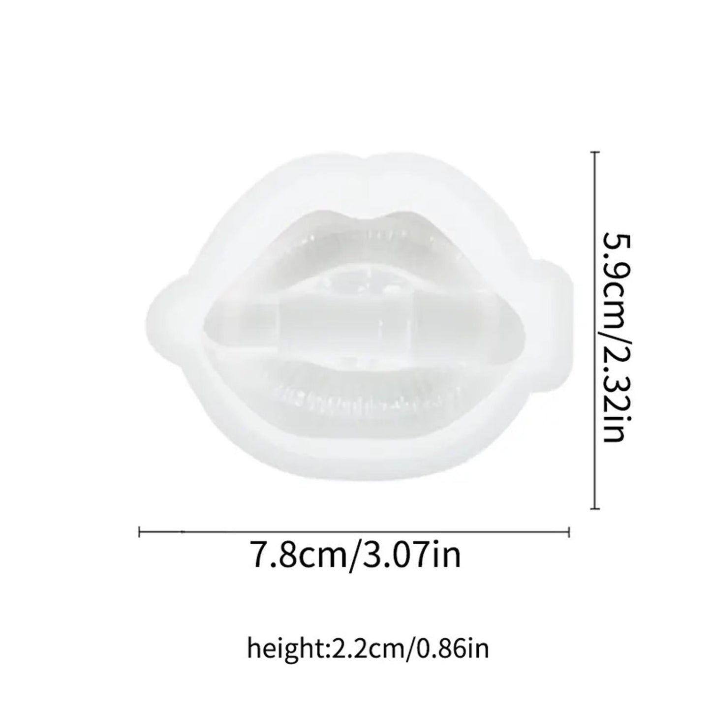 Lips Keychain Silicone Mould, 3D Lips Epoxy Resin Mold, Lips Candle Mould, Lips Soap Mold