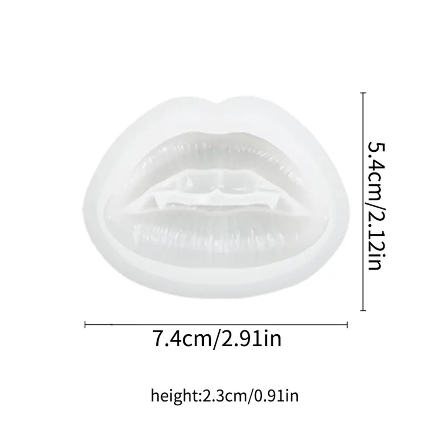 Lips Keychain Silicone Mould, 3D Lips Epoxy Resin Mold, Lips Candle Mould, Lips Soap Mold