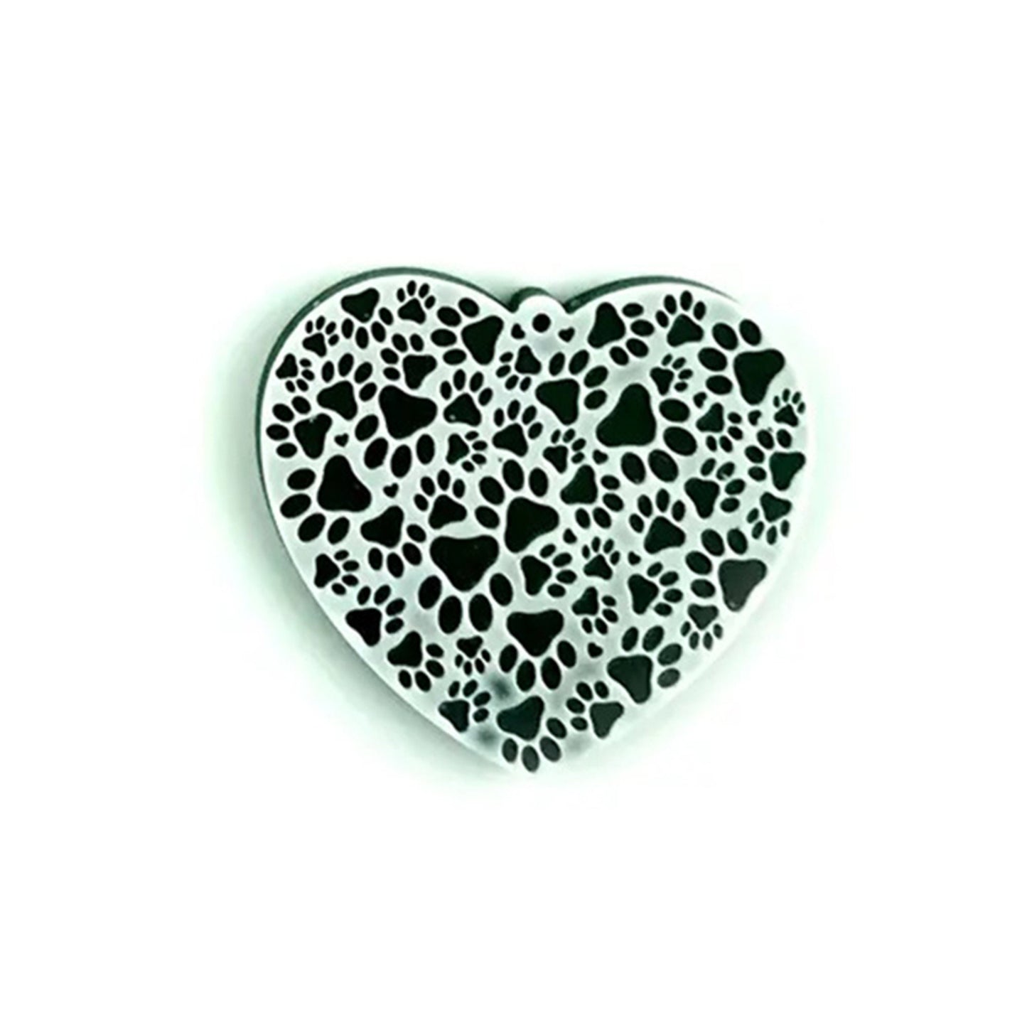 Heart Keychain Silicone Mould, Epoxy Resin Pendant Mold, Love Heart Mold, Polymer Clay Mold, Shiny Keyring Mold, Resin Supplies