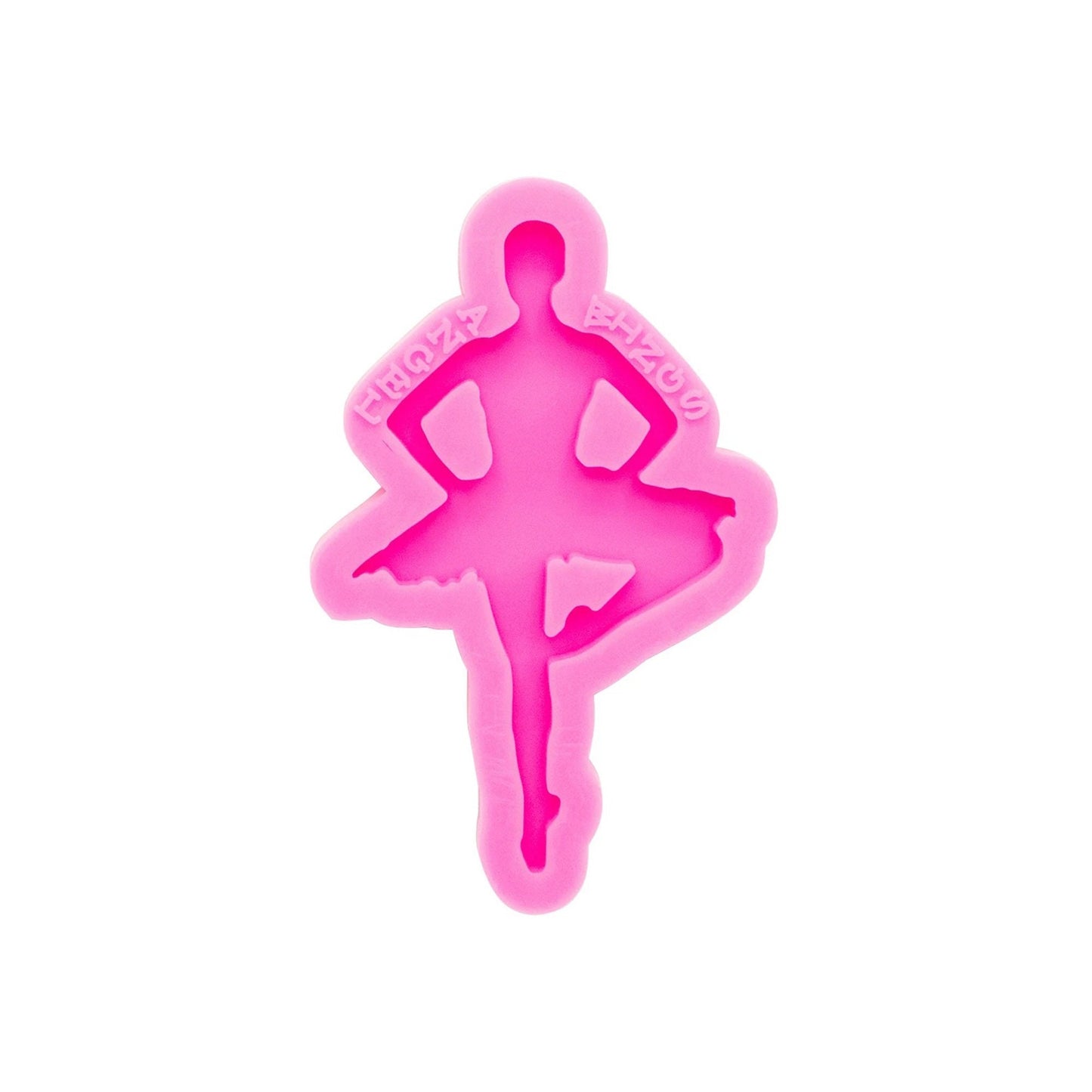 Ballerina Keychain Silicone Mould, Epoxy Resin Pendant Mold, Cat Mold, Ballerina Dancer Mold, Polymer Clay Jewellery Mold, Keyring Mold