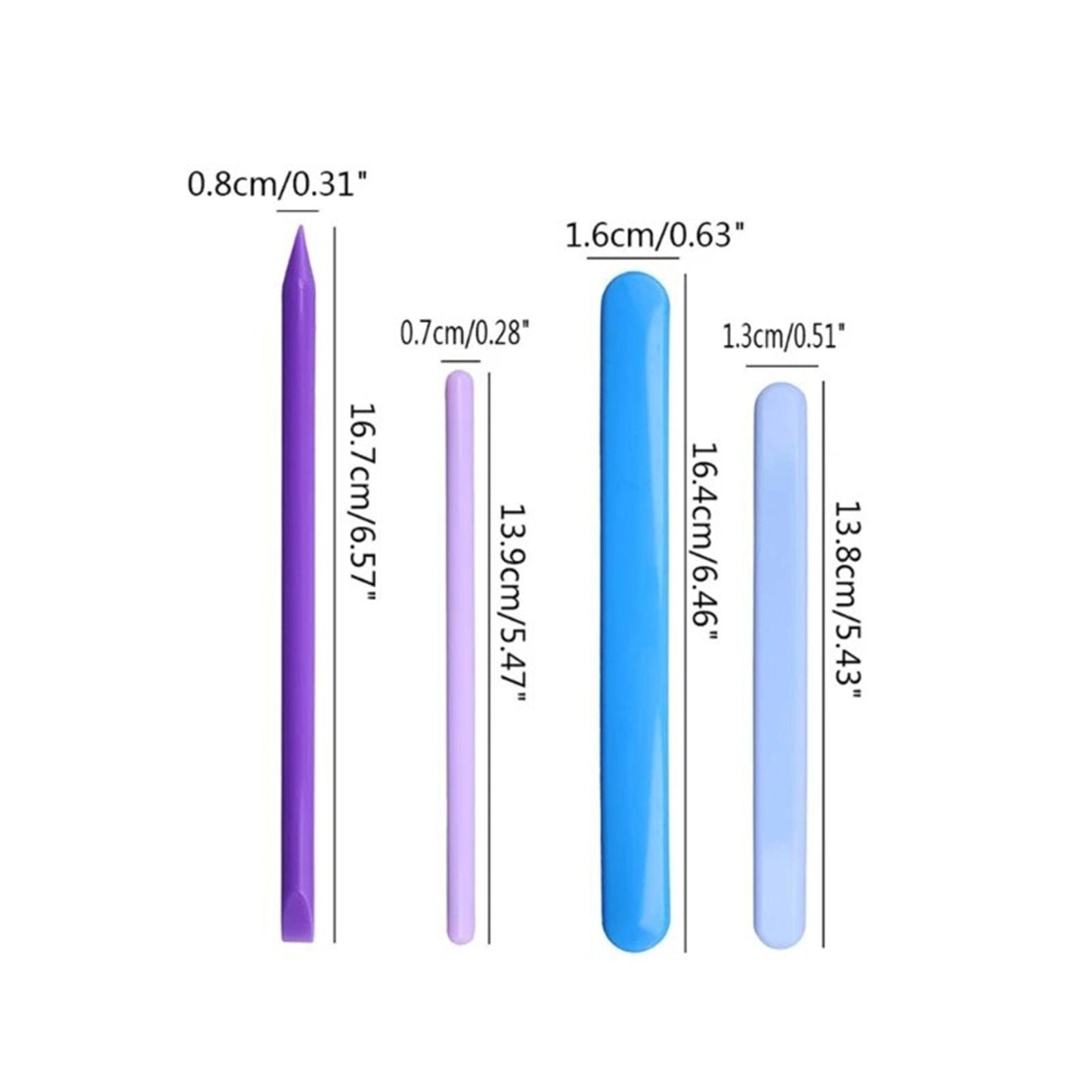 4psc Silicone Stirring Stick Reusable Resin Epoxy Silicone Mixing Sticks, Silicone Stir Stick, Resin Supplies, Reusable Stirring Craft Stick