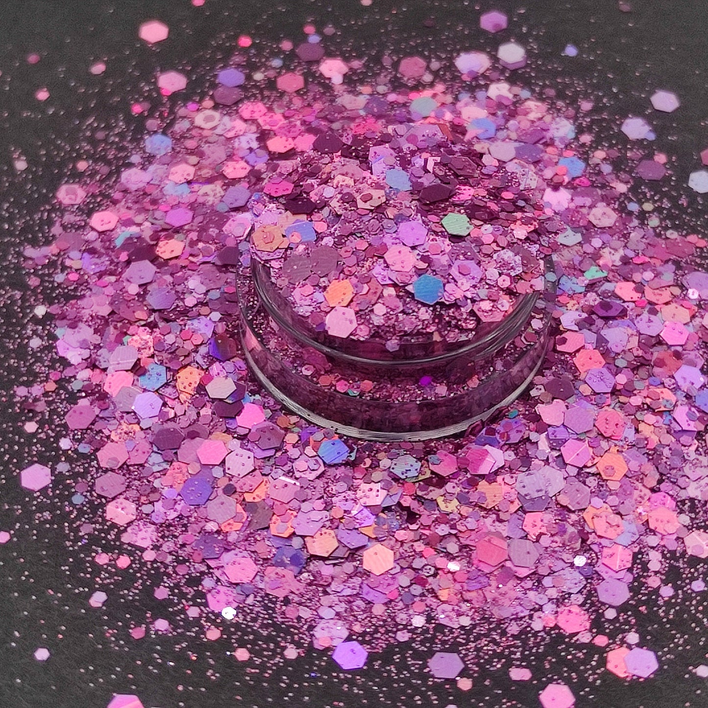 Pink Holographic Glitter Chunky Mix, Resin Supplies, Nail Art Glitter, Slime Supplies, Resin Glitter, Festival Glitter, Craft Supplies